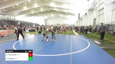 157 lbs Rr Rnd 3 - Devin Thompson, No Team vs Robert Cardoza, Unattached