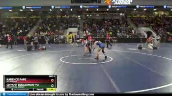 120 lbs Cons. Round 6 - Chyann Bullerman-Yu, Crestwood, Cresco vs Kadence Pape, Mfl MarMac