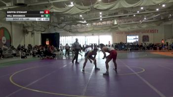 149 lbs Cons. Round 3 - Will Brodbeck, Hiram College vs Griffin Stewart, Shenandoah University