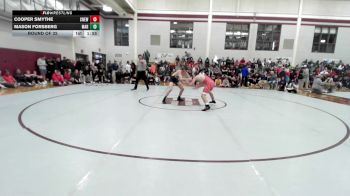 132 lbs Round Of 32 - Cooper Smythe, Cardinal Newman vs Mason Forsberg, The Marist School
