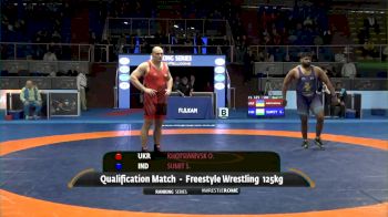 125 kg Prelims - Oleksandr Khotsianivskyi, UKR vs Sumit Sumit, IND