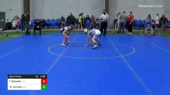 75 lbs Semifinal - Thomas Blewett, Triumph vs Riley Correal, Iron Horse