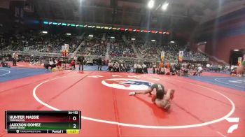 3A-152 lbs Champ. Round 1 - Hunter Massie, Torrington vs Jaxxson Gomez, Green River