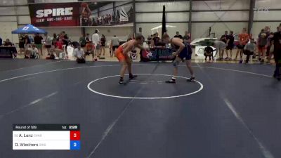 74 kg Round Of 128 - Aidan Lenz, Charleston Regional Training Center vs Drew Wiechers, Ohio
