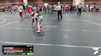 85/91 Round 1 - Samuel Ellis Whisnant, West Side Wrestling vs Liam Finney, Carolina Reapers