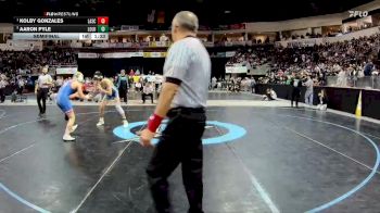 5A 145 lbs Semifinal - Kolby Gonzales, Las Cruces vs Aaron Pyle, Los Lunas