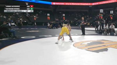 138 lbs 3rd Place - Vinnie Gutierrez, Fountain Valley (SS) vs Raymond Rivera, Clovis (CS)