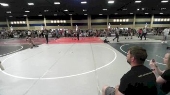 54 lbs Round Of 16 - Nathaniel Vasquez, Powerline Wrestling vs Brantley Druffel, Lionheart WC