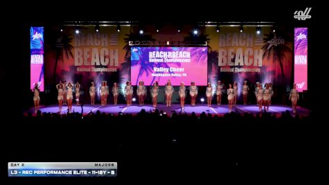 L3 - Rec Performance Elite - 11-18Y - B [2026 Day 2 MAJORS] 2026 ACDA Reach the Beach Rec Nationals