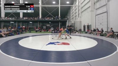 145 lbs Sarahi Guerrero, Texas vs Audrey Robinson, Oregon