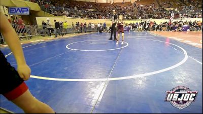 58 lbs Round Of 32 - Knox Williams, Perry Wrestling Academy vs Chevy Plank, Maize WC