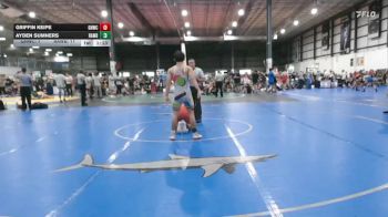 132 lbs Allday - Ayden Sumners, RALEIGH AREA WOLFPACK BLACK vs Griffin Keipe, GREAT NECK WRESTLING CLUB
