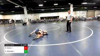 80 lbs Consolation - Matthew Dailey, PA vs Emilio Albanese, PA