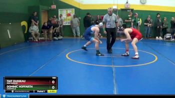 150 lbs Champ. Round 2 - Dominic Hoffarth, LOUISVILLE vs Tait Dusseau, OAK HARBOR