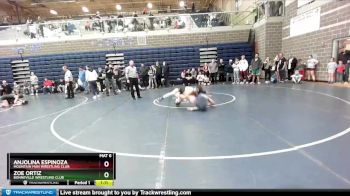 126/132 Round 1 - Anjolina Espinoza, Mountain Man Wrestling Club vs Zoe Ortiz, Bonneville Wrestling Club