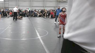 64 lbs Round 5 (6 Team) - Eli Michael, Contenders WA Blue vs Milan Bassiri, Capital City WC