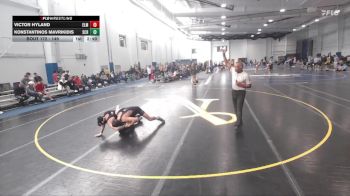 149 lbs Cons. Round 3 - Konstantinos Mavrikidis, Scranton vs Victor Hyland, Elmira College