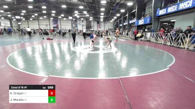 80 lbs Consi Of 16 #1 - Kody Dragon, CT vs Jonah Morello, SC