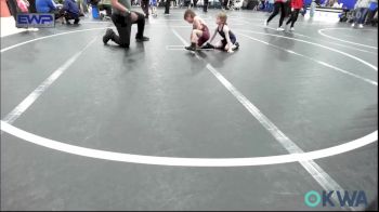 49 lbs Round Of 32 - Remy Fallis, Team Nomad vs Asher Fanshier, Clinton Youth Wrestling