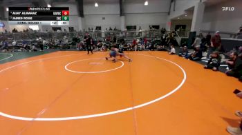 100 lbs Cons. Round 1 - Aijay Almaraz, Gracie Barra Westchase Wrestling Club vs James Rose, Stephenville Wrestling Club