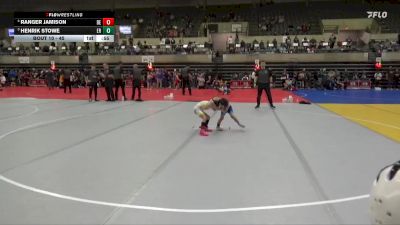 45 lbs Quarterfinal - Henrik Stowe, Elk River vs Ranger Jamison, DC Elite