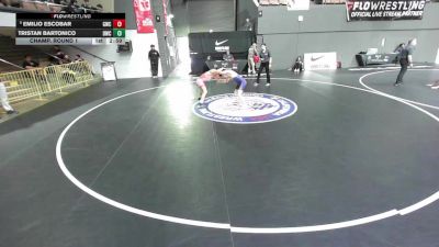 Champ. Round 1 - Emilio Escobar, Granite Wrestling Club vs Tristan Bartonico, Delta Wrestling Club