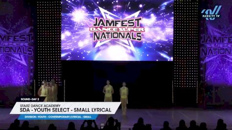 Starz Dance Academy - SDA - Youth Select - Small Lyrical [2025 Youth - Contemporary/Lyrical - Small Day 2] 2025 JAMfest Dance Super Nationals