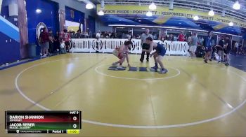 138 lbs Cons. Round 6 - Jacob Reber, McKeel Academy vs Darion Shannon, Somerset