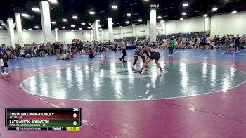 285 lbs Round 4 (16 Team) - Trevi Hillman-Conley, All In vs Latravion Johnson, Intense Wrestling Club