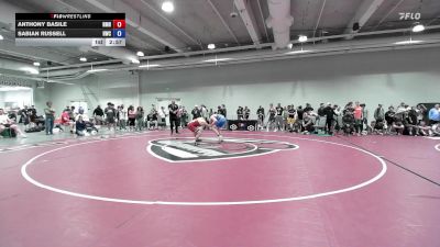 65 lbs Cons. Round 5 - Anthony Basile, Northfield Mount Herman vs Sabian Russell, Hawks Wrestling Club