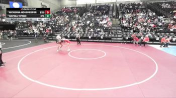 6A 125 lbs Cons. Round 2 - Mckenna Houskeeper, Mountain Ridge vs Sophia Tipton, Copper Hills