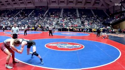 1A-165 lbs Champ. Round 1 - Mason Gillespie, Heard County vs Jack Stowers, Towns County