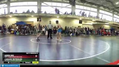 149 lbs Champ. Round 2 - Carson Reynolds, Midwest Xtreme Wrestling vs Aiden See, Rick Larsen Wrestling Club