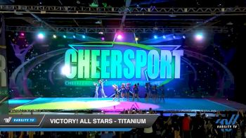 Victory! All Stars - Titanium [2020 Junior 5 D2 Day 2] 2020 CHEERSPORT National Cheerleading Championship