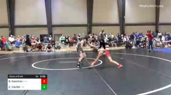 81 lbs Consolation - Billy Hamilton, Grindhouse Wrestling vs Zackary Coulter, 706wrestling