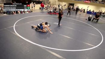 Elementary - 92 lbs Parker Gruhlke, Kasson-Mantorville vs Cooper Nelson, Flat Earth