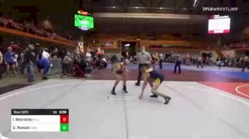 102 lbs Consi Of 8 #1 - Isaac Beardsley, Miles City Cowboys vs Dalton Rostad, Cobbler Wrestling