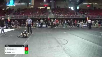 43 lbs Quarterfinal - Chase Chelewski, Colorado Outlaws vs Macoy Felker, Windsor WC