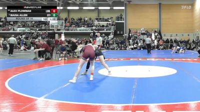 126 lbs Round Of 16 - Alex Plowman, Lowell vs Maisa Allen, Otter Valley