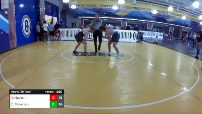 157 lbs Round 7 (8 Team) - Cole Stevens, OutKast WC vs Talon Maple, Funky Monkey