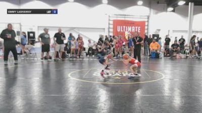 55 lbs Rr Rnd 3 - Callie Brannon, Lady Assassins - GK12E vs Emmy Lashaway, Lady Warriors Wrestling Club - GK12E
