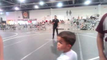 86 lbs Consi Of 4 - Hunter Wayne, 1 On 1 Fight Academy vs Clace Hanlon, Atc