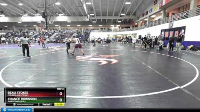 285 lbs Cons. Round 3 - Chance Robinson, Jamestown (N.D.) vs Beau Stokes, Cumberland (Tenn.)