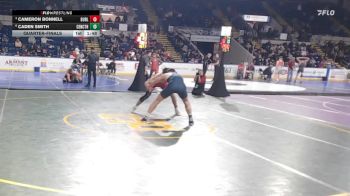 165 lbs Quarterfinal - Cameron Bonnell, Burlington vs Caden Smith, Central Catholic