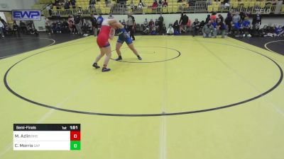 170 lbs Semifinal - Millie Azlin, Bixby Girls HS vs Caris Morris, Sapulpa HS