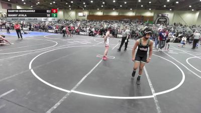 106 lbs Consi Of 4 - Damyin Hernandez, Relentless vs Manny Ayala, The Valley WC
