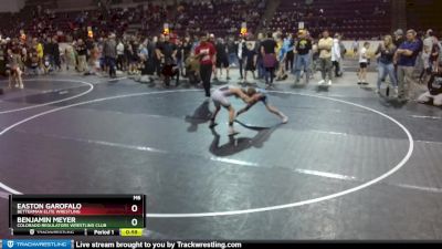 74 lbs Quarterfinal - Benjamin Meyer, Colorado Regulators Wrestling Club vs Easton Garofalo, Betterman Elite Wrestling