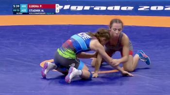 50 kg 1/8 Final - Polina Lukina, Individual Neutral Athletes vs Mariya Stadnik, Azerbaijan