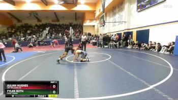 157 lbs Championship Back - Tyler Roth, Camp Verde vs Julian Hughes, Lee Williams HS