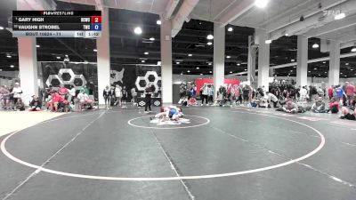 71 lbs Champ. Round 3 - Gary High, Higher Calling Wrestling Club vs Vaughn Strobel, Thorobred Wrestling Club